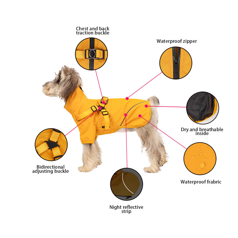 Raincoat Harness, Yellow