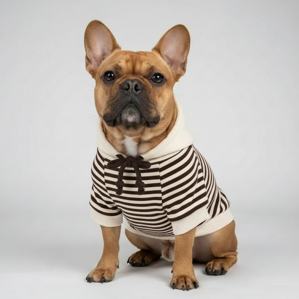 Brown Frenchie - Brown Stripes Front