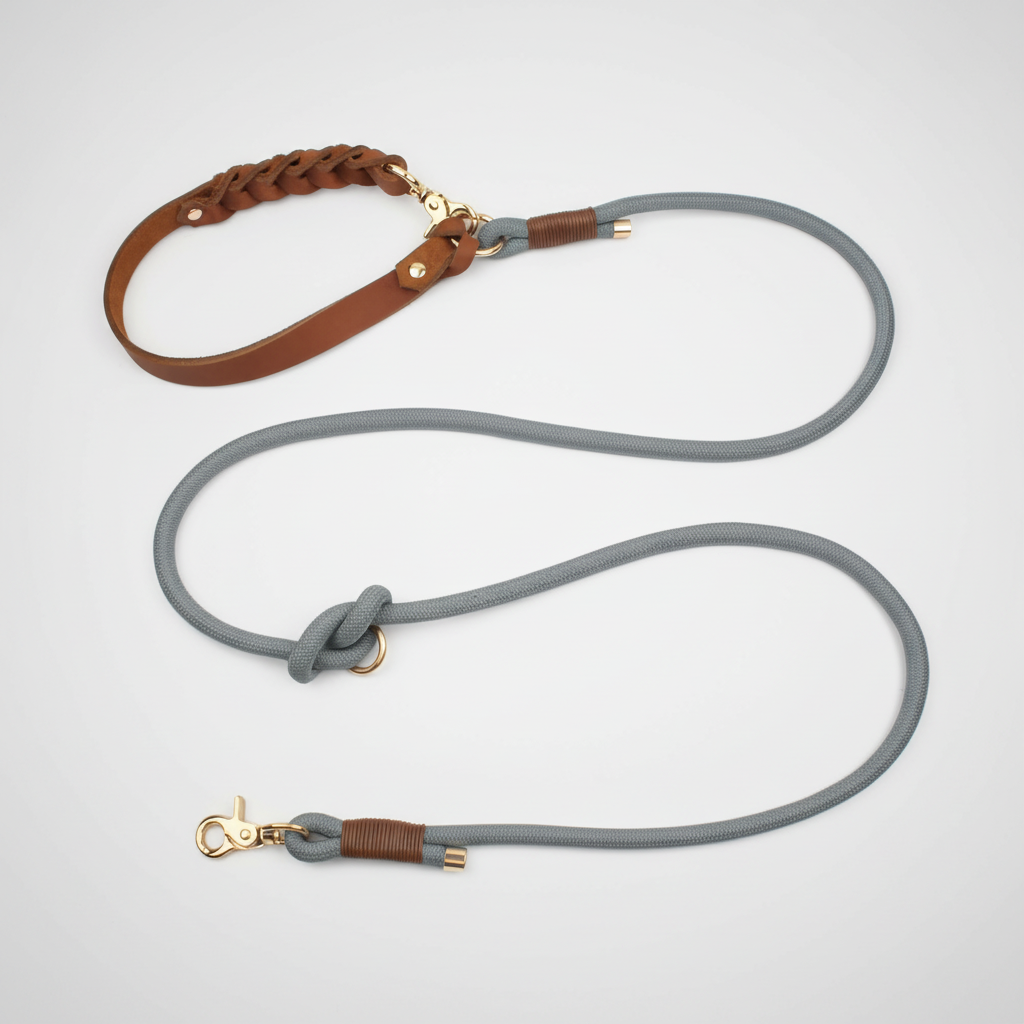 Grey leash diagonal