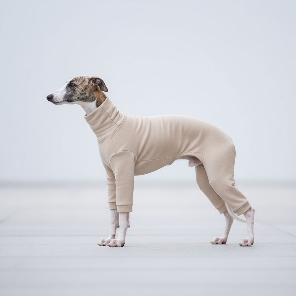 Oat greyhound outfit side