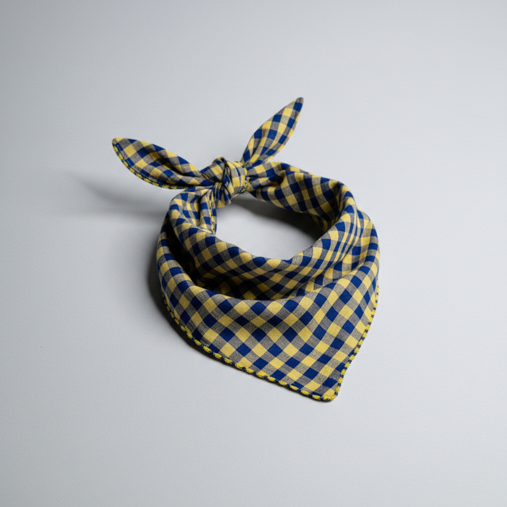 Styled dog bandana product shot